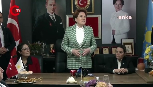 İYİ Parti lideri Meral Akşener Adana'da! Biz milletimize üçüncü bir tercih sunuyoruz...