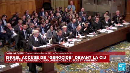 Israël accusé de "génocide" : "L'Afrique du Sud espère obtenir un cessez-le-feu"