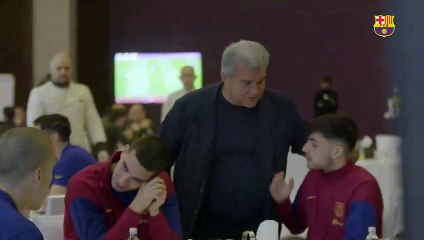 Laporta llega a Riad para apoyar al Barça en la Supercopa
