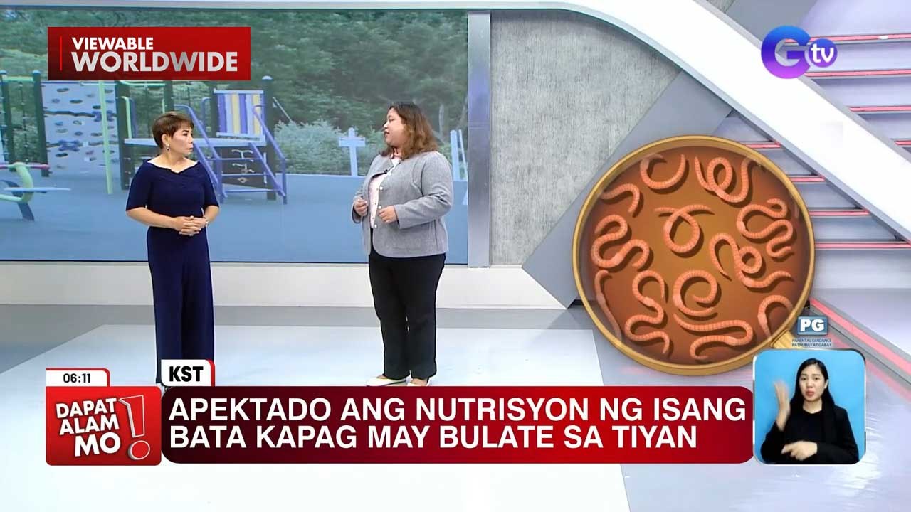 Parasitic worms, paano nga ba maiiwasang makuha? | Dapat Alam Mo!