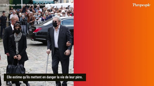 Alain Delon en danger de mort selon Hiromi Rollin, elle accuse Anouchka, Anthony et Alain-Fabien