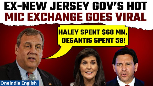 Chris Christie, ex-New Jersey Governor claims Nikki Haley will ‘get smoked’ in viral clip | Oneindia