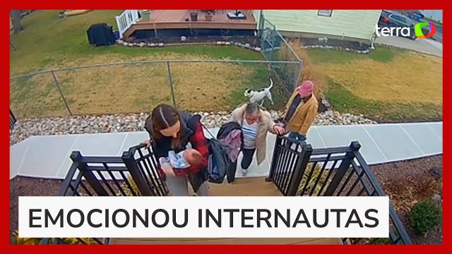 Mulher viraliza ao mostrar reação de vizinhos após nascimento do filho nos EUA