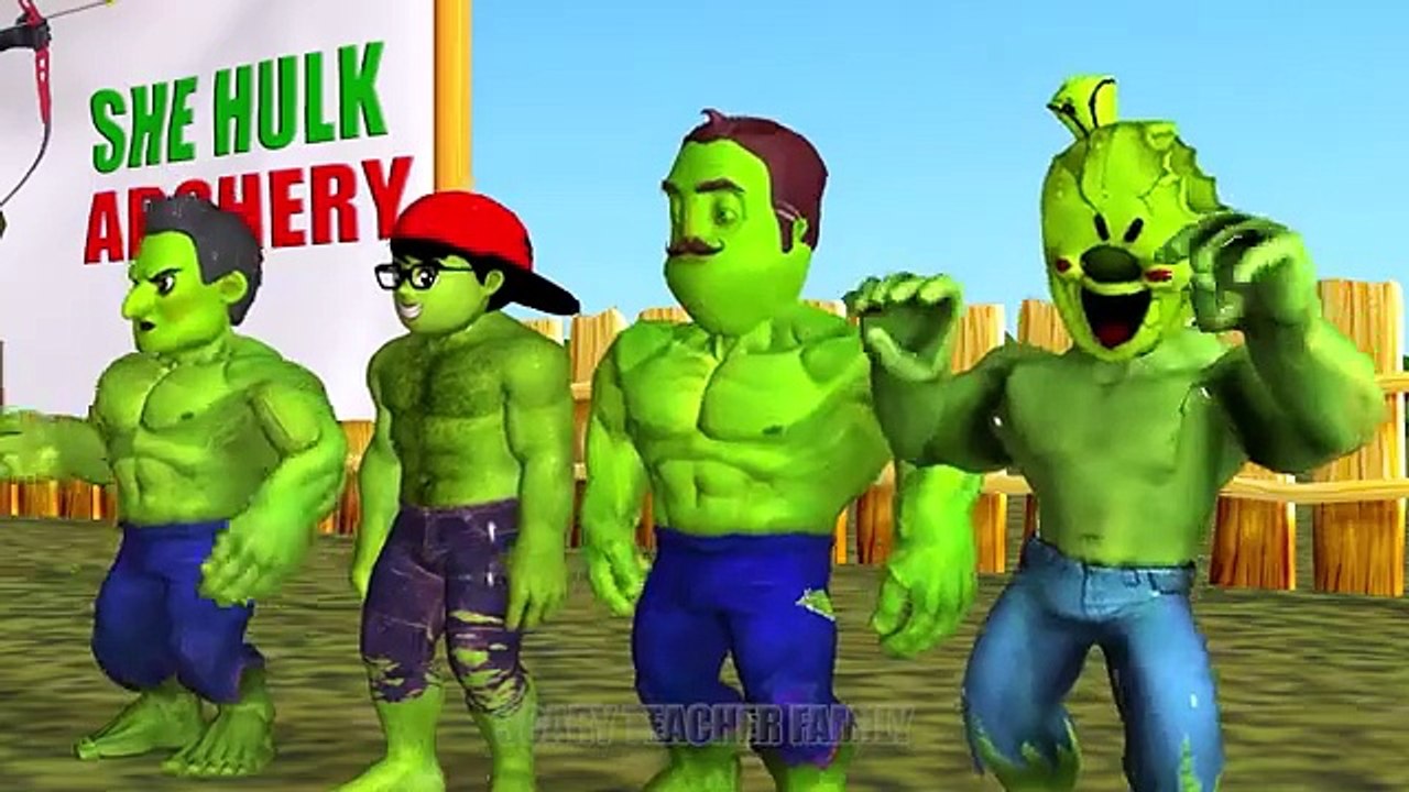 Scary Teacher 3D Fake Doctor Squid Game and 4 Players Miss T vs Scary Stranger vs Nick and Tani