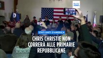 USA, passo indietro di Christie: non correrà alle primarie del Partito repubblicano