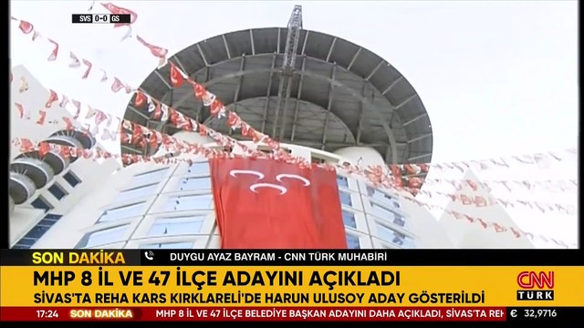 MHP, 8 il ve 47 ilçe adayını daha açıkladı