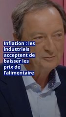 Inflation : les industriels acceptent de baisser les prix de l’alimentaire