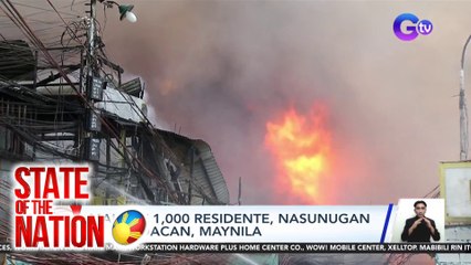 Mahigit 1,000 residente, nasunugan sa Pandacan, Maynila | SONA