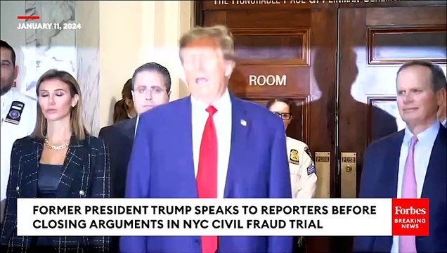 BREAKING NEWS: Trump Blasts AG James, Judge Arthur Engoron Before Closing Arguments In NYC Trial