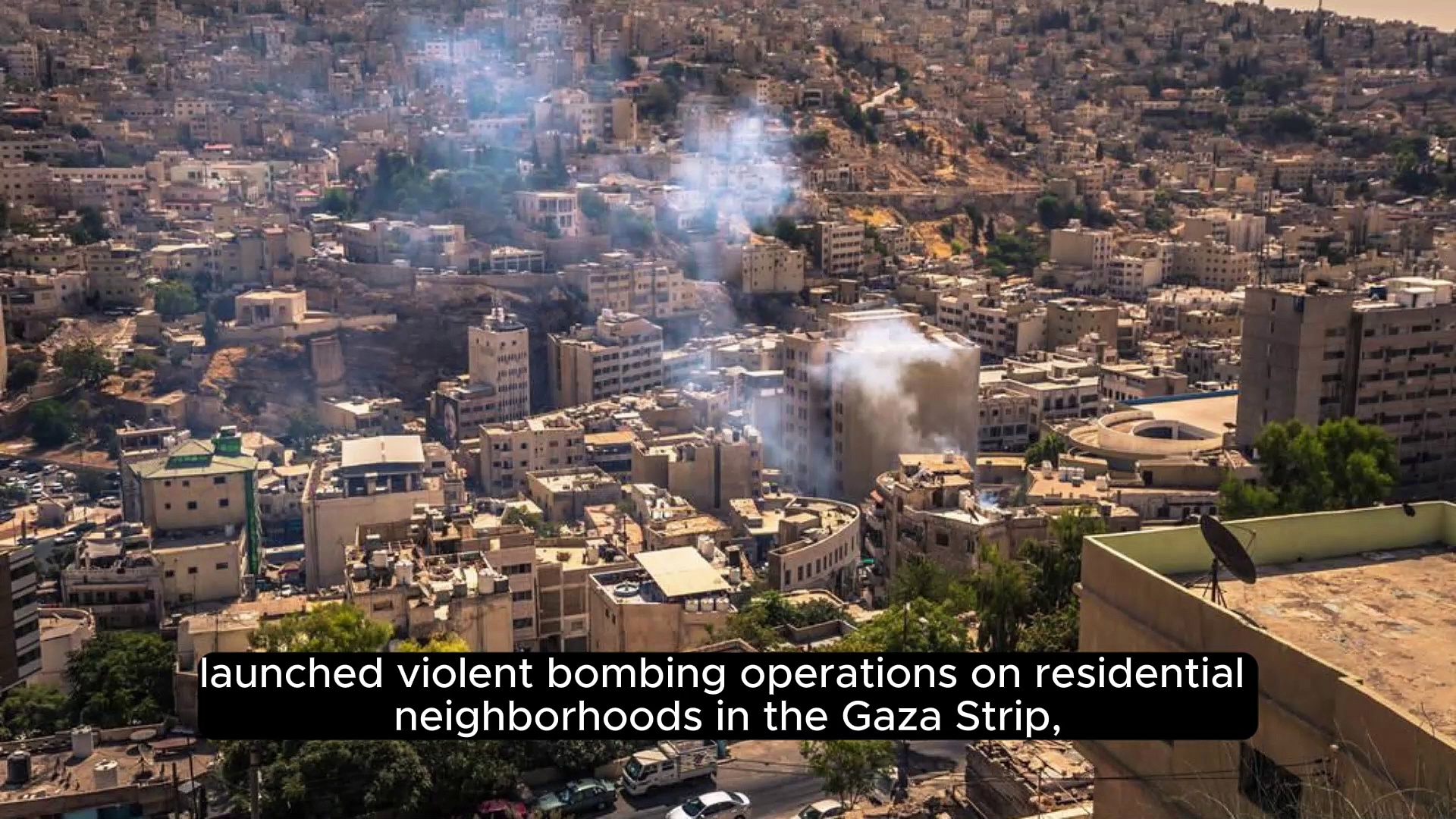 Latest developments: The current escalation between Israel and the Gaza Strip raises the concerns of the international community.”