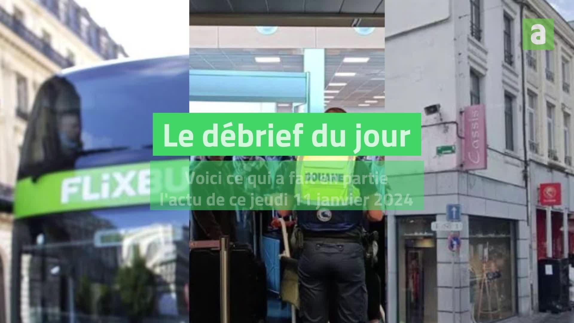 Le débrief du 11 janvier 2024.