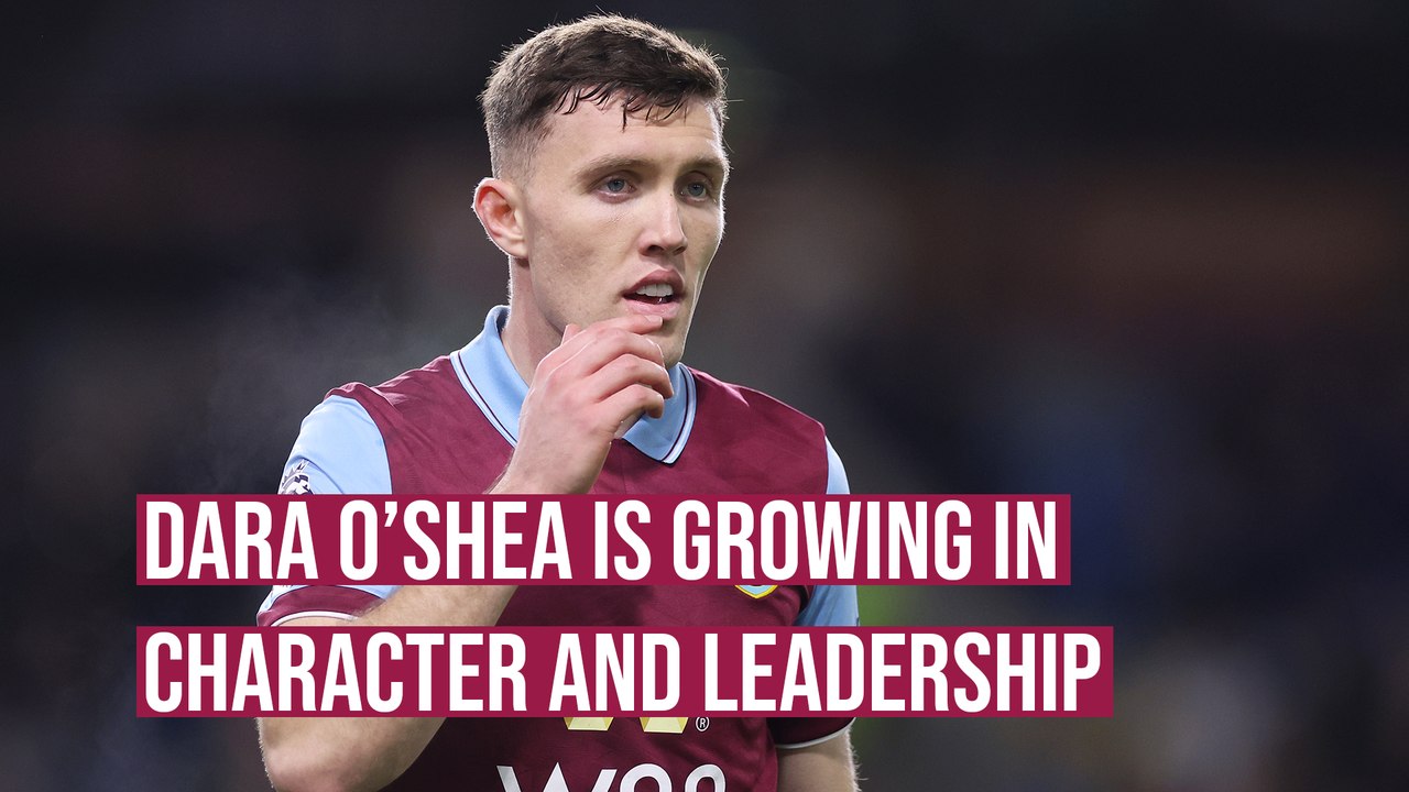 Dara O'Shea is growing in character and leadership - Vincent Kompany