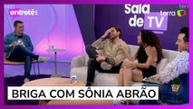 Paula Amorim e Breno Simões comentam briga com Sônia Abrão