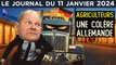 Allemagne : la colère des agriculteurs - JT du jeudi 11 janvier 2024
