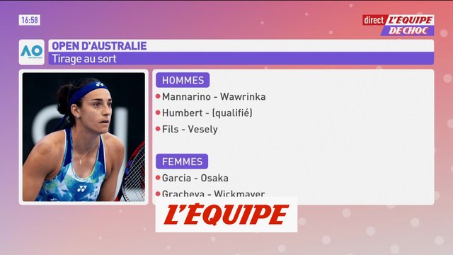 Tirage au sort : Gasquet face à Alcaraz, Djokovic tranquille - Tennis - Open d'Australie