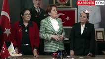 İYİ Parti'nin Adana Büyükşehir Belediye Başkan adayı Ayyüce Türkeş Taş oldu