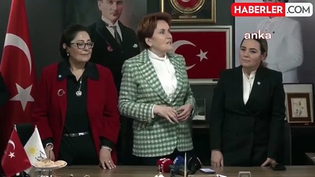 İYİ Parti'nin Adana Büyükşehir Belediye Başkan adayı Ayyüce Türkeş Taş oldu