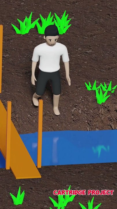 Throwing poop
