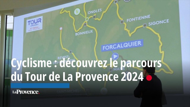 Cyclisme : découvrez le parcours du Tour de La Provence 2024