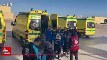 Gazze'den 85 hasta daha Türkiye'ye getiriliyor