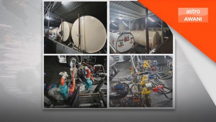 Polis tumpas sindiket penyeludupan diesel bernilai RM15.2 juta, 12 lelaki ditahan