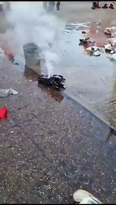 Fire in recycling truck prompts warning not to bin your batteries