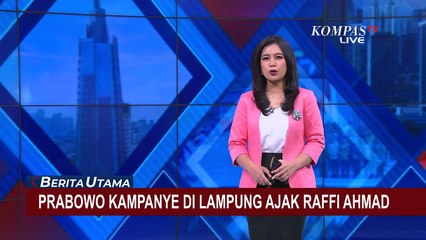 Selebritas Raffi Ahmad Ikut Dalam Kampanye Prabowo-Gibran di Lampung