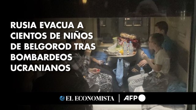 Rusia evacua a cientos de niños de Belgorod tras bombardeos ucranianos