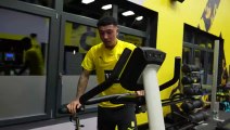 FOOTBALL: Bundesliga: Interview with new Borussia Dortmund signing Jadon Sancho