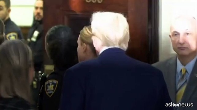 Trump in tribunale a New York per il processo per frode