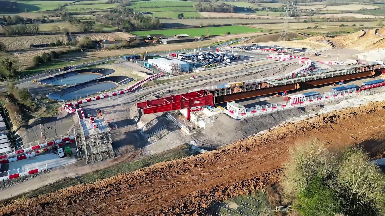 first look at HS2's Wendover Viaduct