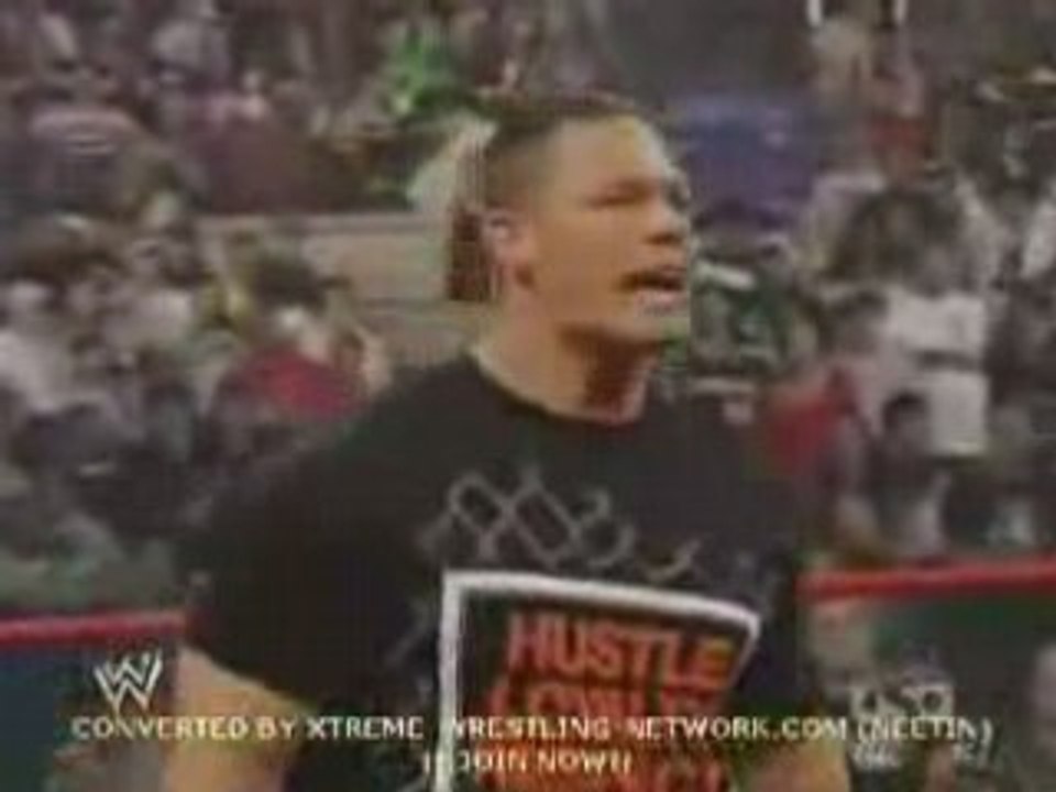 John Cena vs Mark Henry Bras de fer.