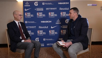 NBA : Entretien exclusif avec Adam Silver avant le NBA Paris Game