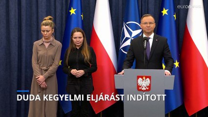 A lengyel elnök kegyelmi eljárást indít a volt belügyminiszter és helyettese számára