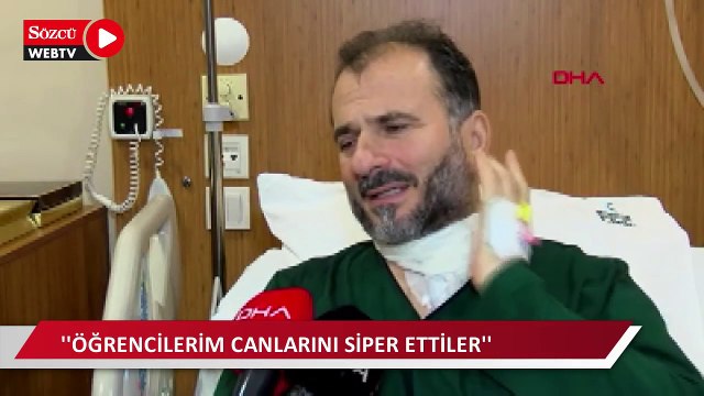Bıçaklanan imam Galip Usta: Öğrencilerim canlarını siper ettiler