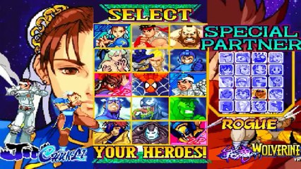 Megaman X vs INSERT COINI - Marvel vs Capcom