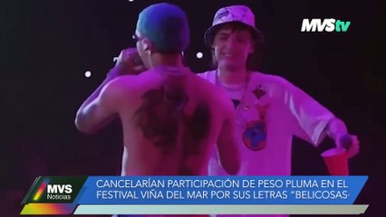 Cancelación del Cancelarían a Peso Pluma en el Festival de Viña del Mar por Temas Belicosos ⚠️