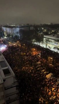 BREAKING: Large protest against the Tusk government in #Warsaw | #Poland