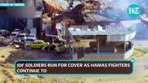 Hamas Fighters Chase Israeli Troops In Ravaged Gaza City IDF Announces Loss Of Personnel