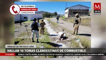 Hallan 10 tomas clandestinas de combustible en Hidalgo en tan solo 5 días