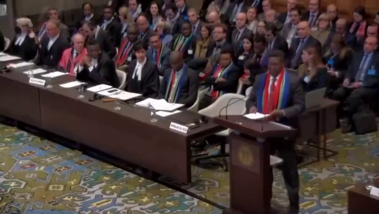 Déclaration liminaire de l'Afrique du Sud dans l'affaire gen ** ide devant la Cour internationale de Justice contre ISRAËL