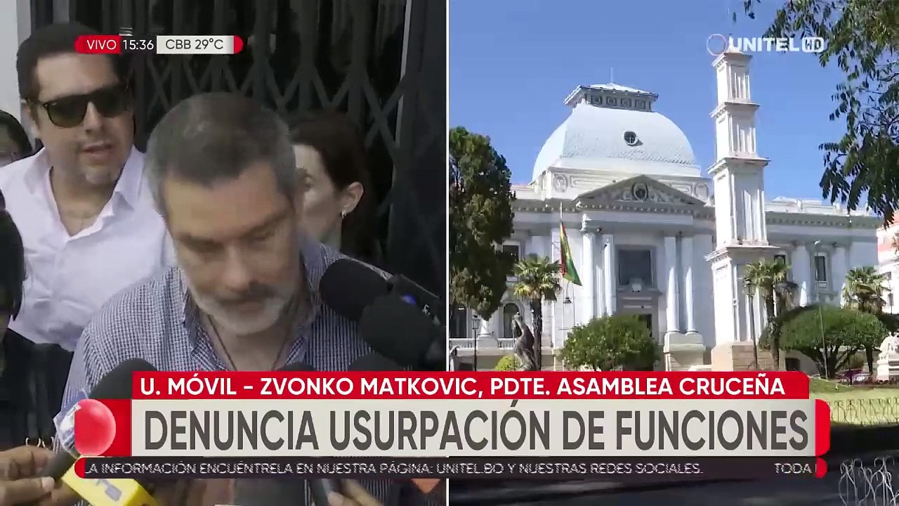 Zvonko impulsa denuncia contra magistrados de la sentencia de suplencia temporal en la Gobernación