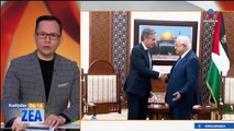Antony Blinken se reune con el presidente palestino Mahmud Abás