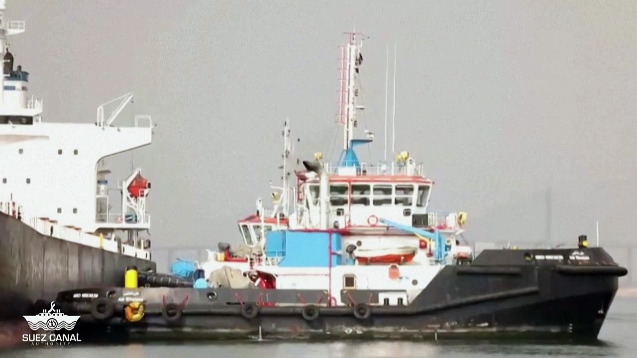 Canal de Suez afetado por ataques de rebeldes iemenitas no mar Vermelho