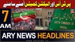 ARY News 7 AM  Headlines | 12th January 2024 | PTI vs ECP