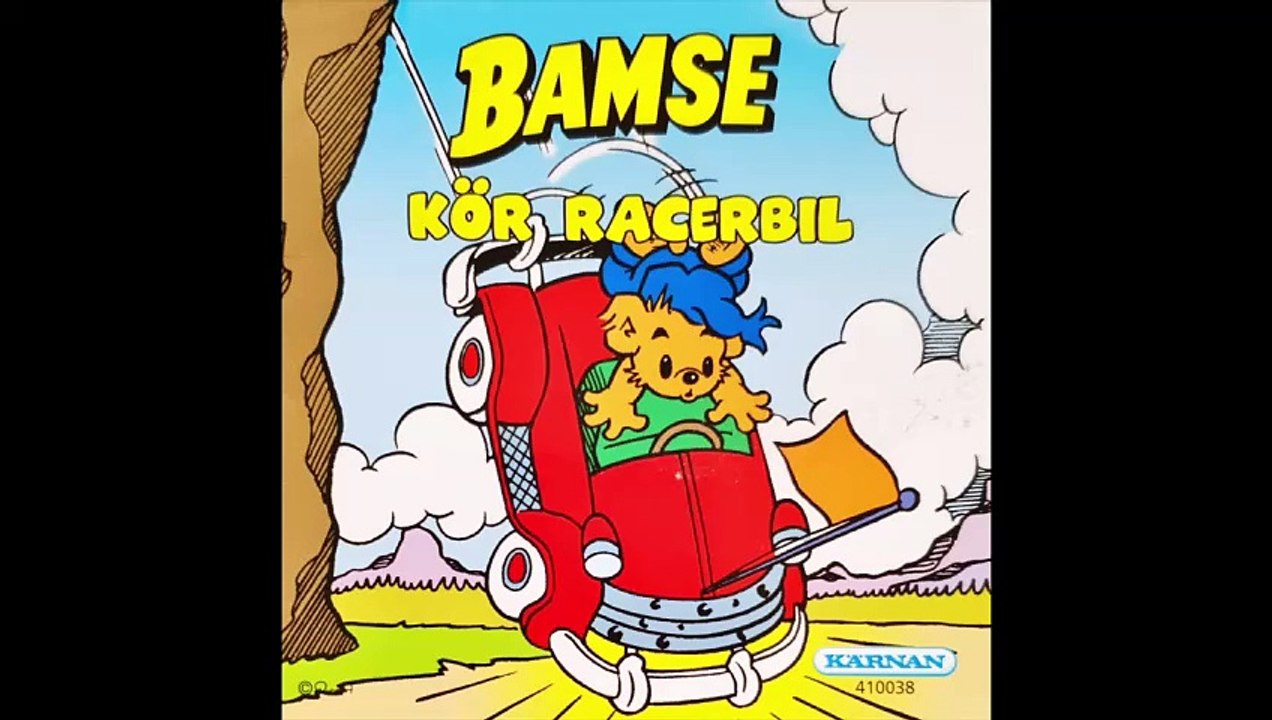 Bamse kör Racerbil