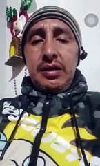 El prófugo Fabricio Colón Pico insinuando querer "entregarse".