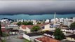 Tempestade escurece Joinville e céu assusta moradores