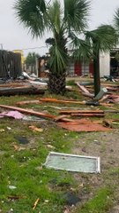 Tornado Aftermath in Panama City Beach, Florida