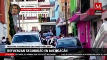 Hay disminución de 20% en homicidio doloso, asegura Segob de Michoacán